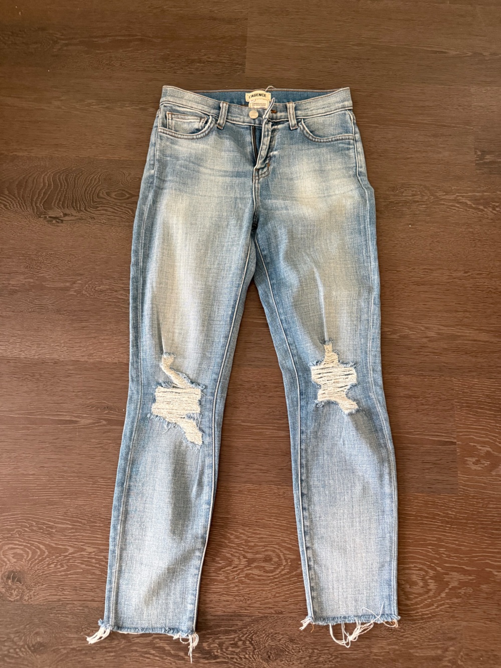 Lagence Light Blue Distressed Women’s Jeans